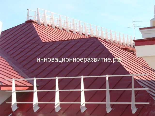 Ж/Д Вокзал Новокузнецк. Ограждение кровли.