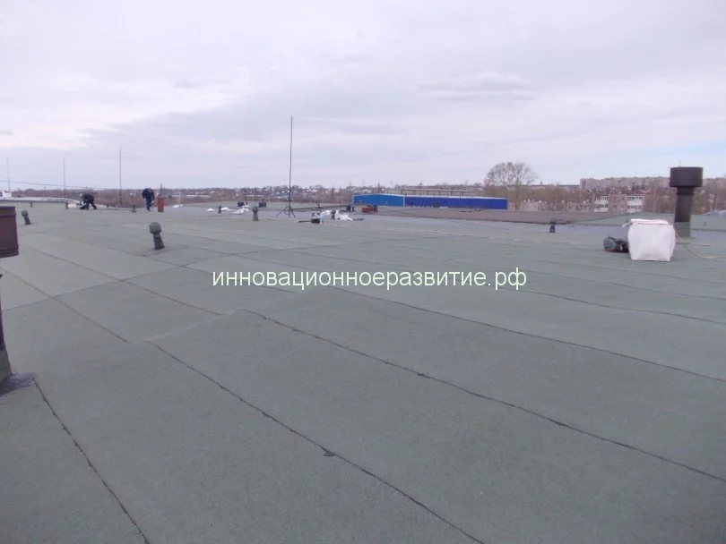СРП №6. Кровельные работы цеха. — пример исполнения