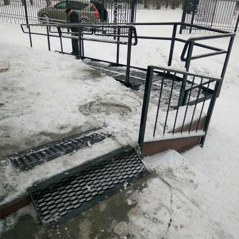 Пандус из просечки Новосибирск